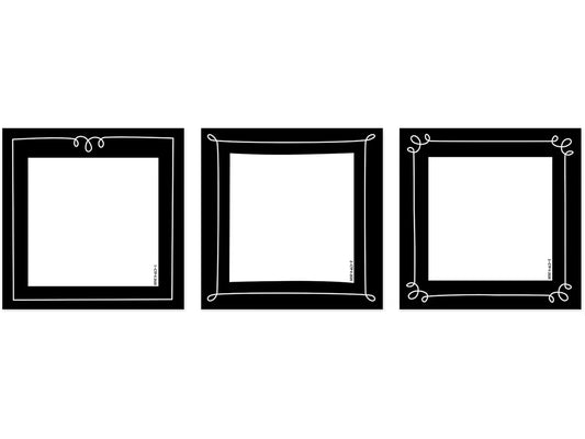 Black & White Card Mini Accents - US 3868