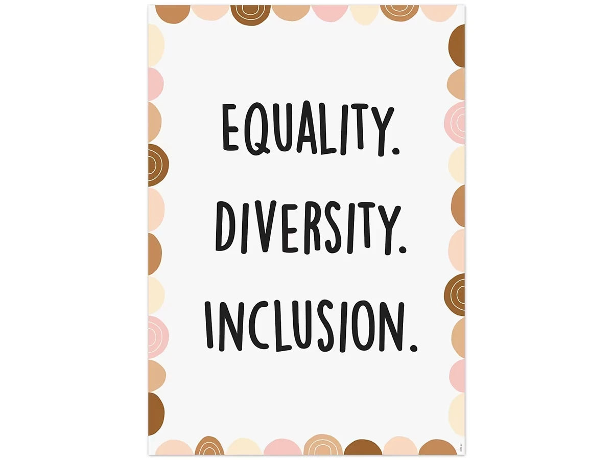 Equality, Diversity, Inclusion Poster - US 5162