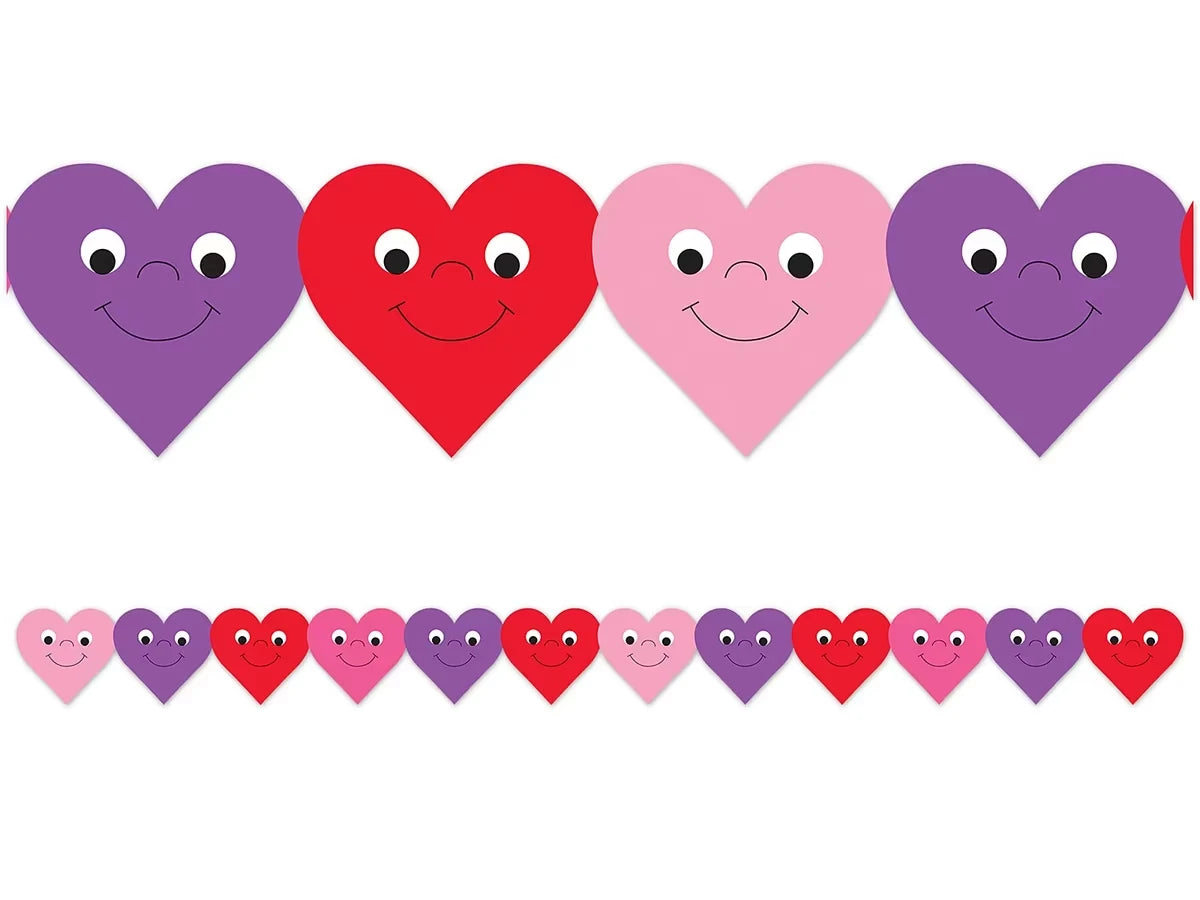 Smiling Heart Border - US 4689