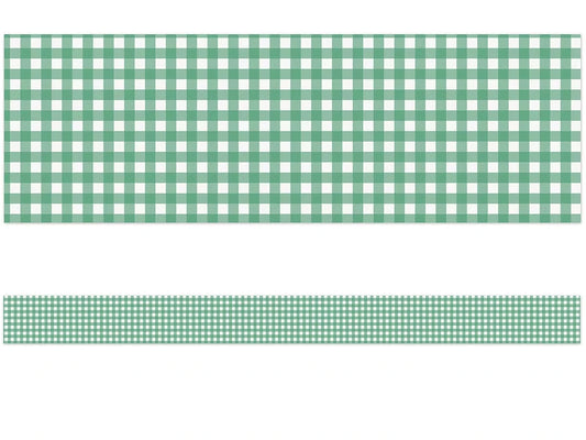 Farmers Market Green Checkered Border - US 1850