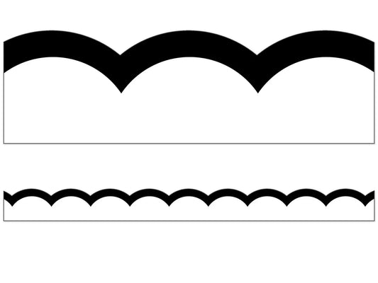 Simply Stylish Scalloped Border - US 8321