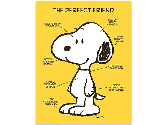 Peanuts® the Perfect Friend Poster - US 8983