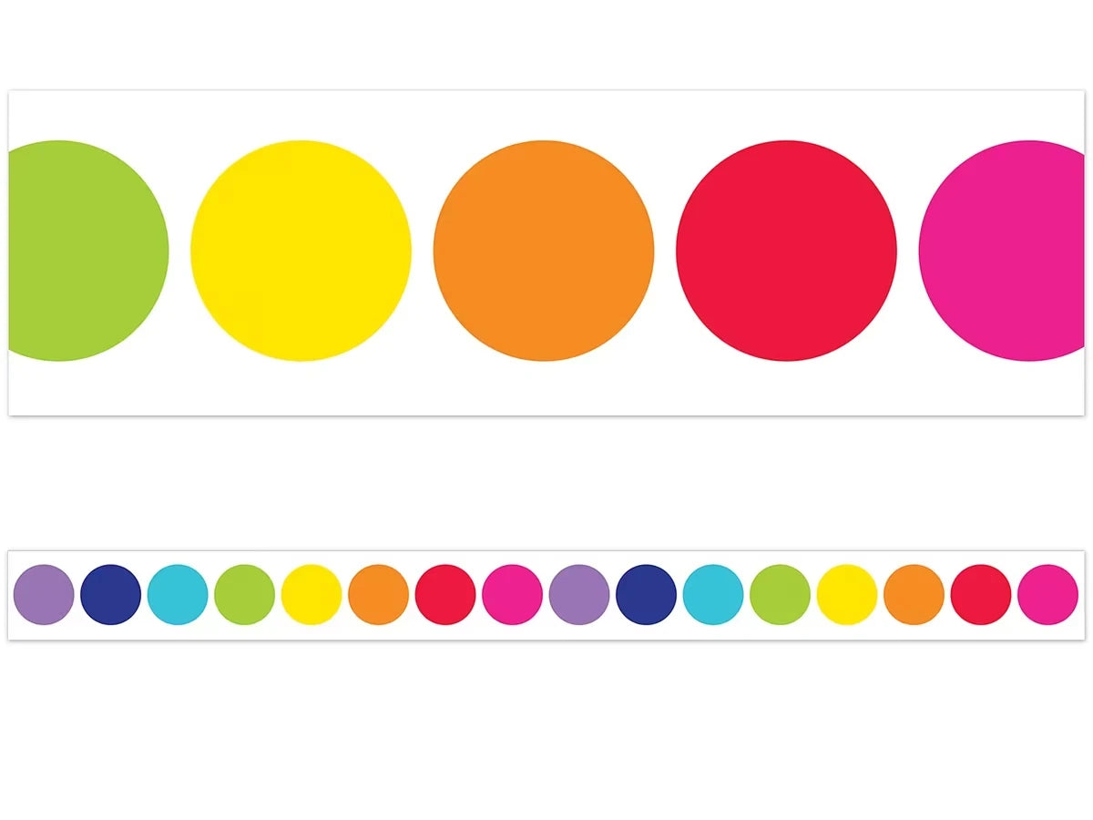 You Are a Star! Rainbow Big Dot Border - US 8611