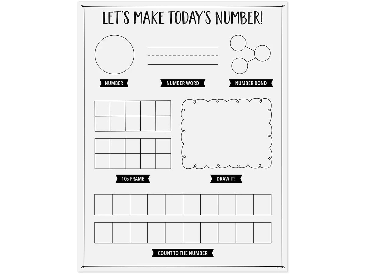 Let’s Make Today’s Number! Poster - US 2264