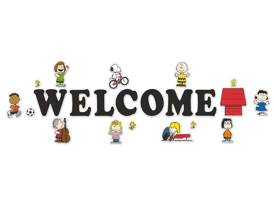 Peanuts® Welcome Bulletin Board Set - US 7127