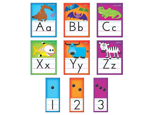 Animal Alphabet Card Bulletin Board Set - US 7134