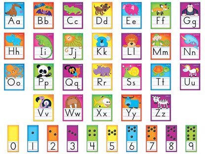 Animal Alphabet Card Bulletin Board Set - US 7134