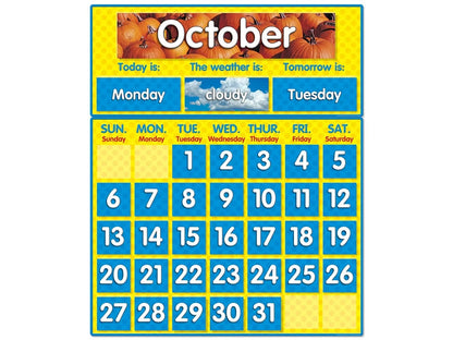 Photo Card Calendar Bulletin Board Set - US 1115