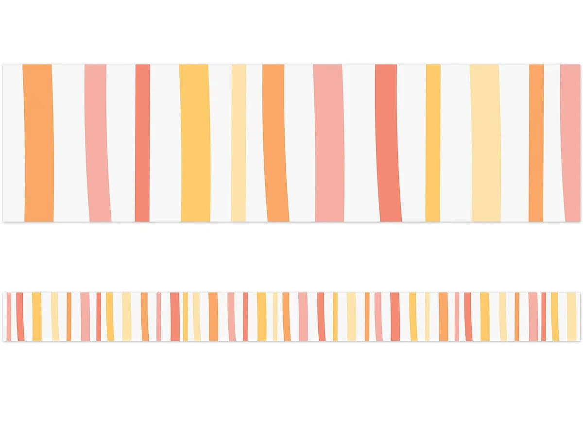 Simply Safari Zebra Striped Border - US 5589