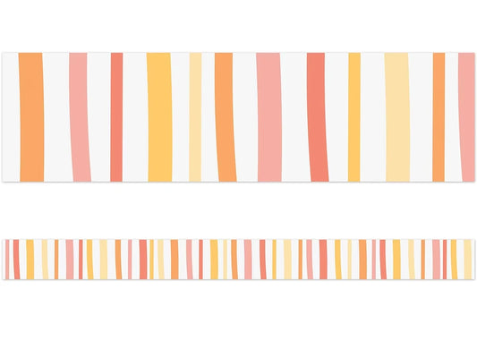 Simply Safari Zebra Striped Border - US 5589
