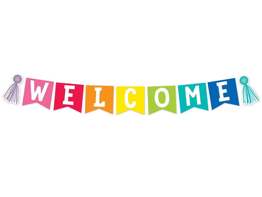 Hello Sunshine Welcome Pennant Bulletin Board Set - US 6863