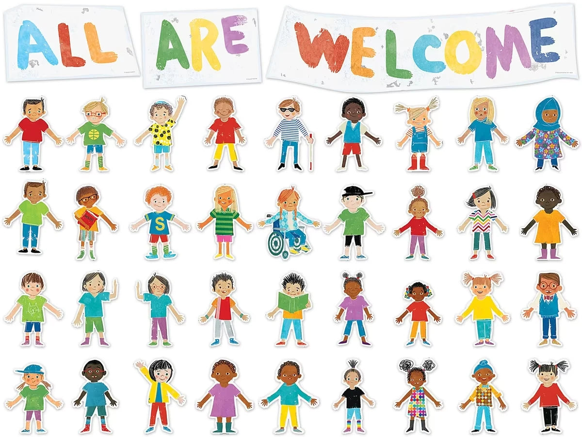 All Are Welcome Bulletin Board Set - US 3710