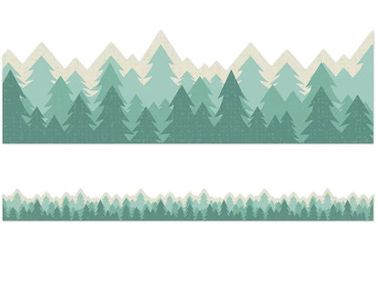 Adventurer Pine Tree Border - US 9534