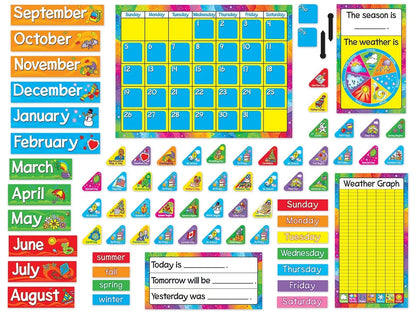 Year Around Calendar Bulletin Board Set - US 6052