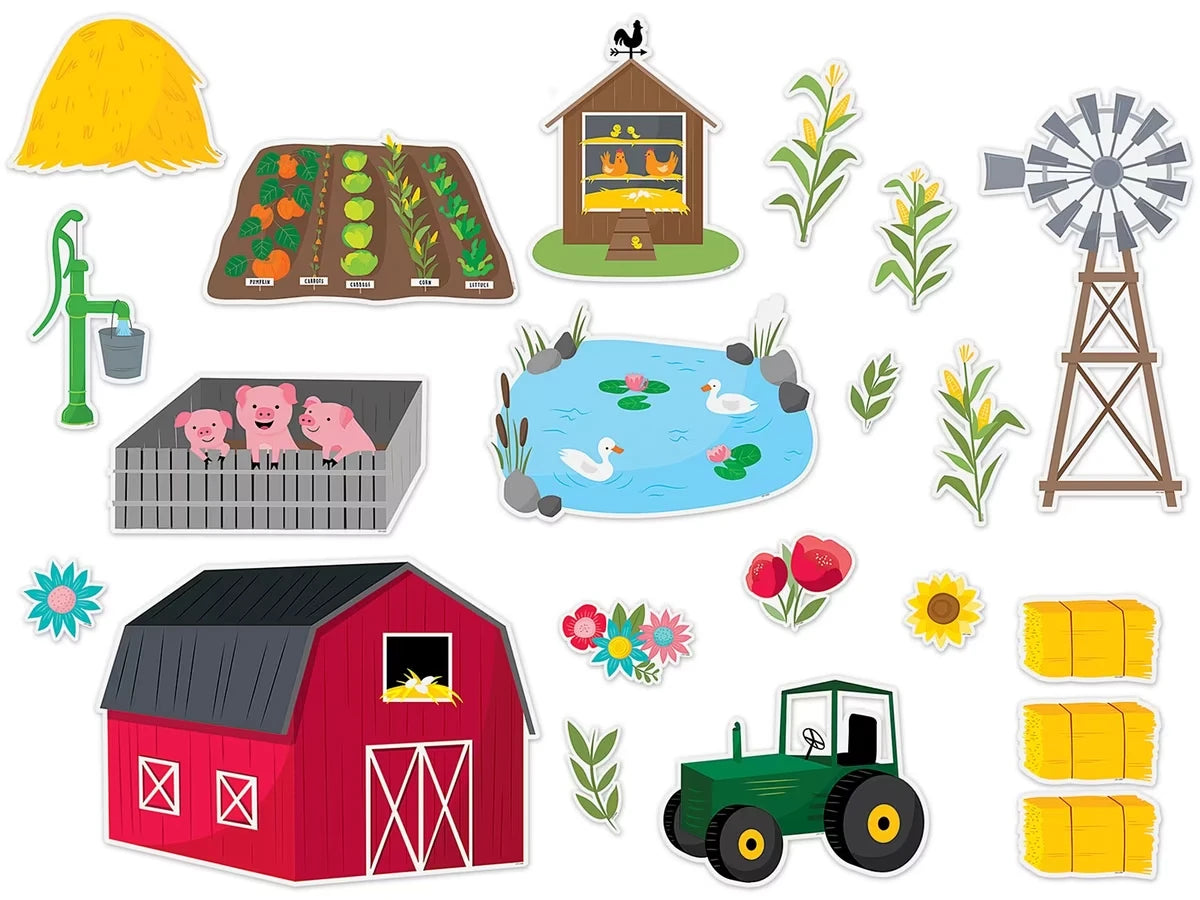 Farm Friends Bulletin Board Set - US 4026