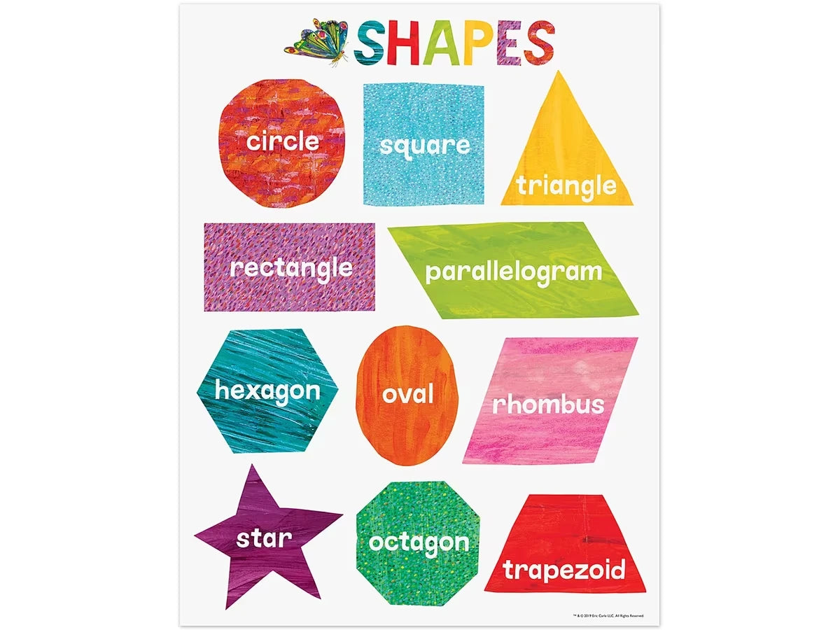 Eric Carle Shapes Poster - US 6421