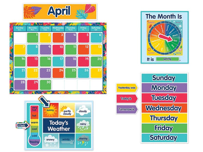 One World Calendar Bulletin Board Set - US 4823
