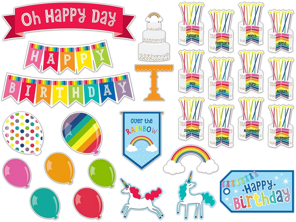 Hello Sunshine Birthday Bulletin Board Set - US 2754
