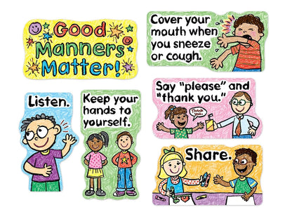 Good Manners Matter! Bulletin Board Set - US 6299