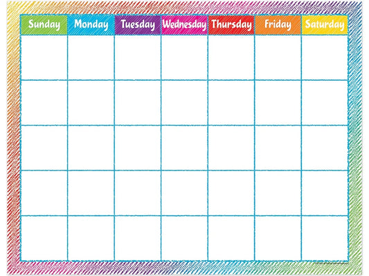 Scribble Classroom Calendar - US 4570