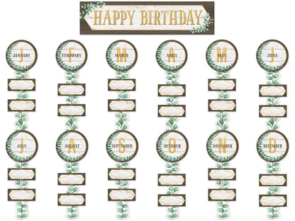 Eucalyptus Birthday Bulletin Board Set - US 5420