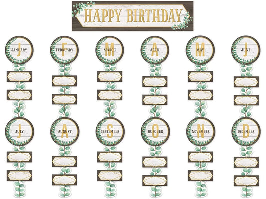 Eucalyptus Birthday Bulletin Board Set - US 5420