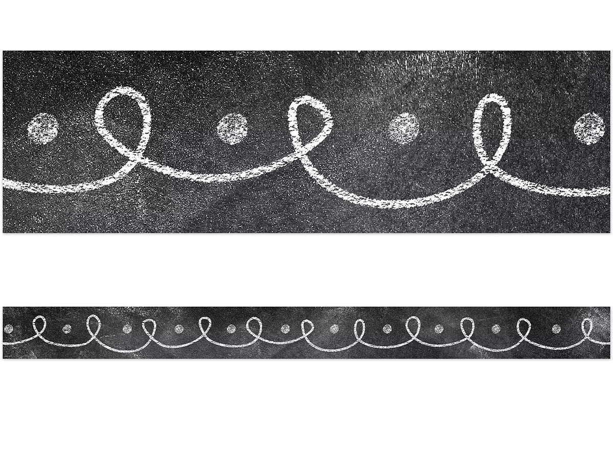 Chalk It Up! Dot & Loop Border - US 5962