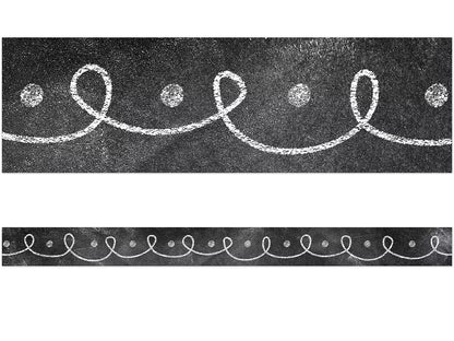 Chalk It Up! Dot & Loop Border - US 5962