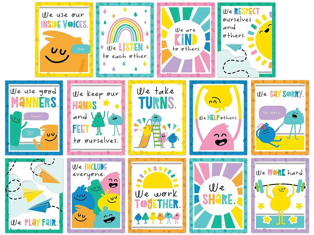 Happy Place Motivational Mini Poster Pack - US 2313