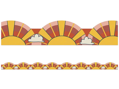 Adventurer Sunrise Scalloped Border - US 7126