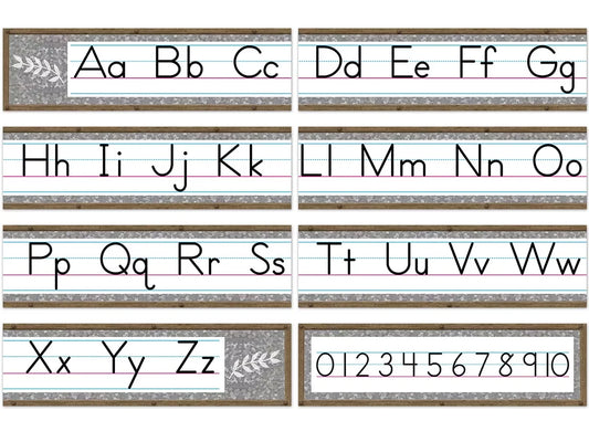 Home Sweet Classroom Traditional Manuscript Bulletin Board Set - US 2824