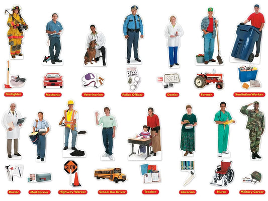 Community Helpers Bulletin Board Set - US 4098