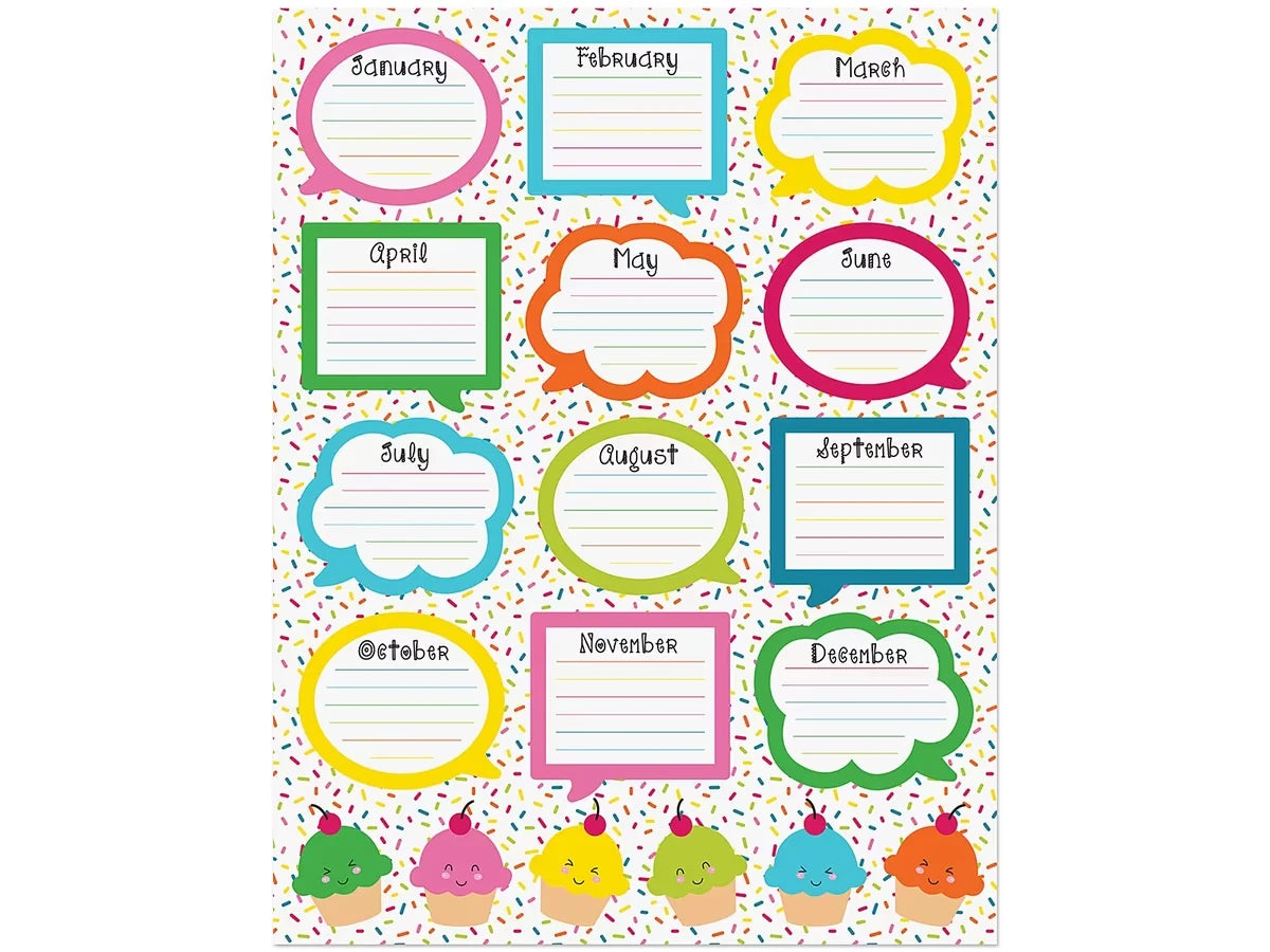 School Pop Birthday Poster - US 8426