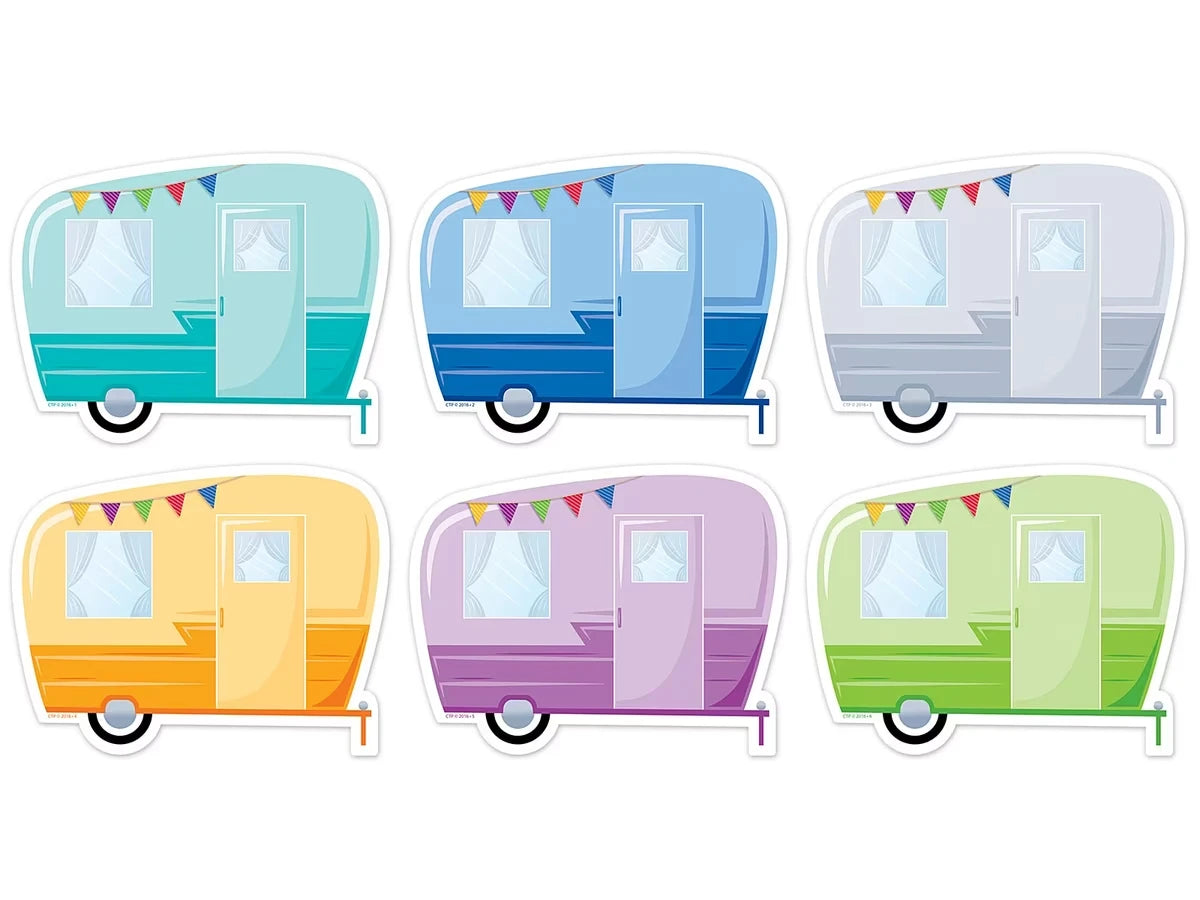 Woodland Friends Vintage Trailer Accents - US 3756