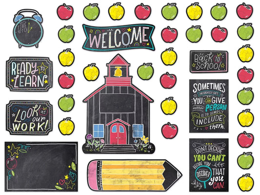 Chalk It Up! Welcome Bulletin Board Set - US 1419