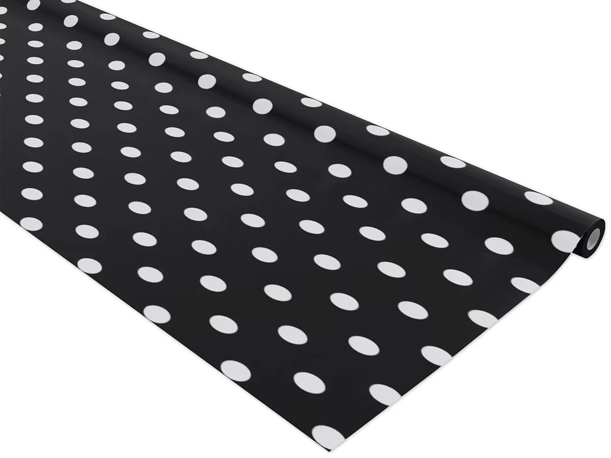 Black & White Polka Dot Fadeless® Paper Roll - US 2236