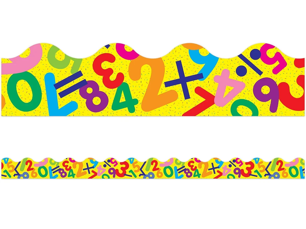 Math Fun Scalloped Border - US 7163