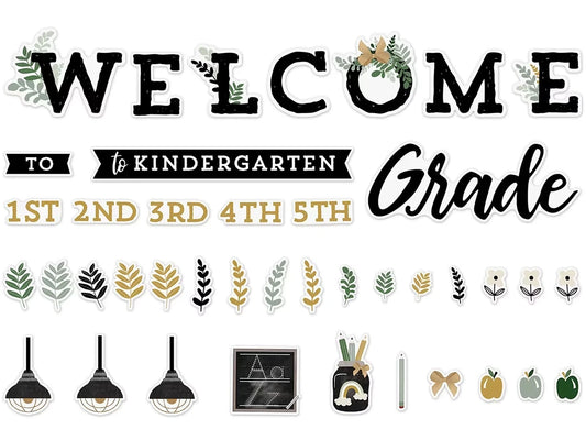 Farmhouse Welcome Bulletin Board Set - US 7634