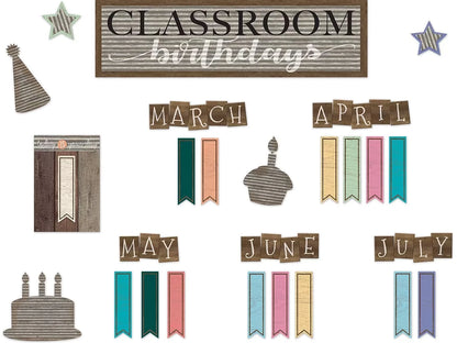 Home Sweet Classroom Birthday Bulletin Board Set - US 1871