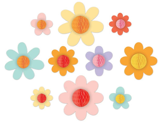 Groovy Flowers 3-D Accents - US 3253