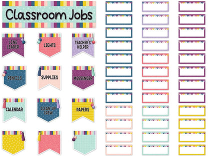 Oh Happy Day! Classroom Jobs Bulletin Board Set - US 1956