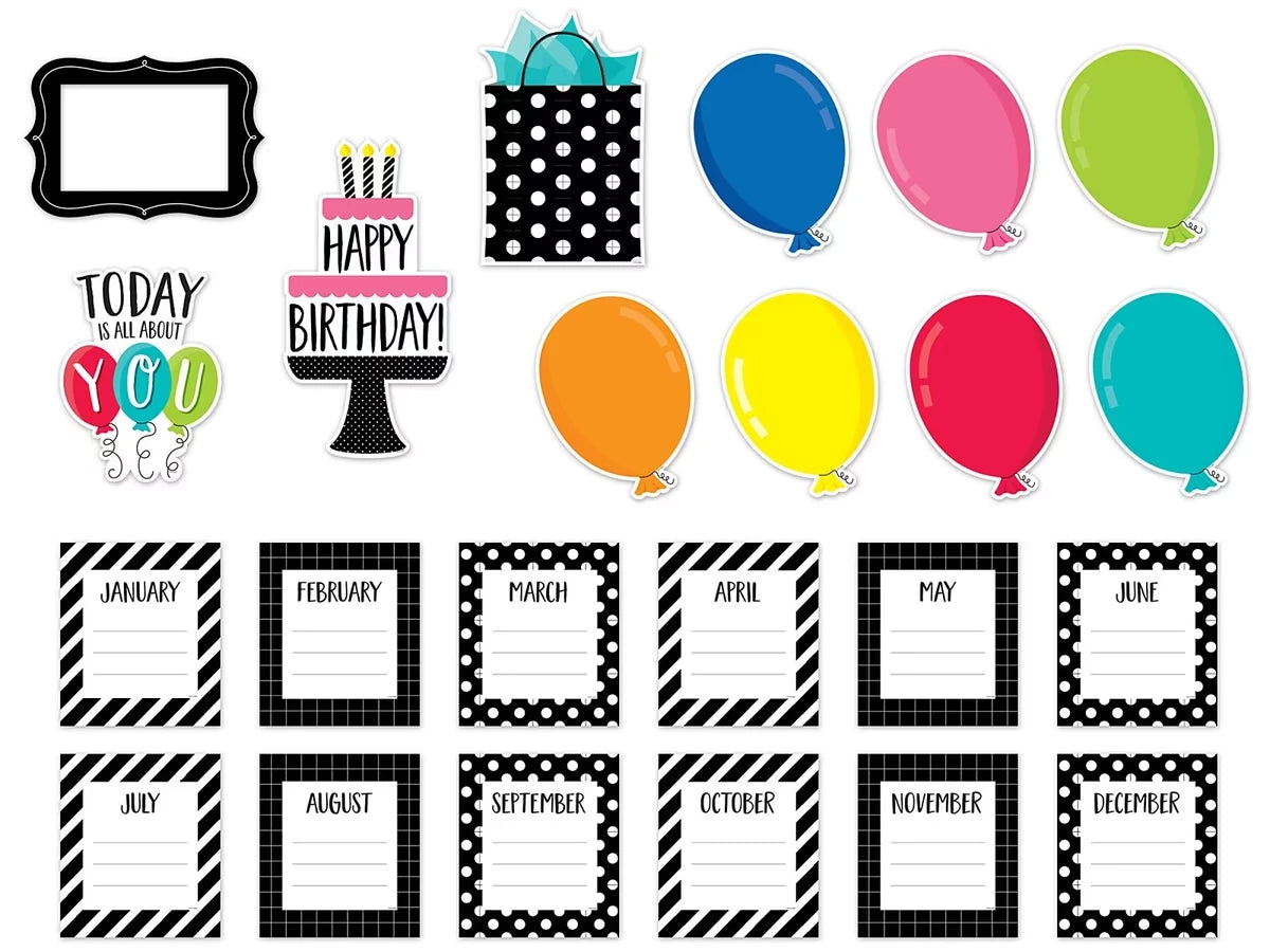 Today Is All About You Birthday Bulletin Board Set - US 7791