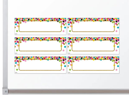 Confetti Magnetic Write & Wipe Accents - US 8421