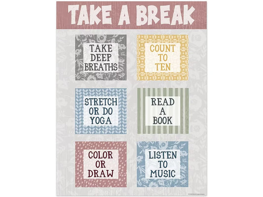 Classroom Cottage Take a Break Poster - US 7641