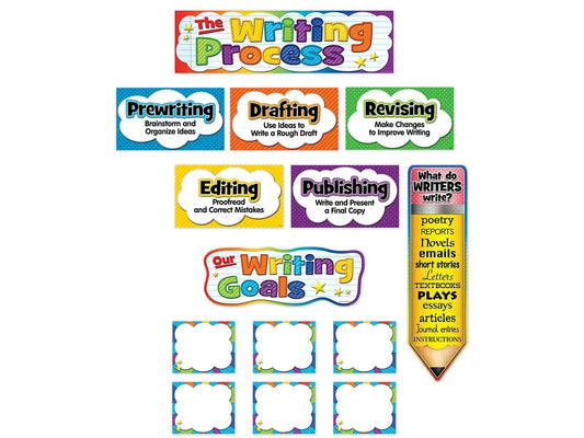 The Writing Process Bulletin Board Set - US 5268