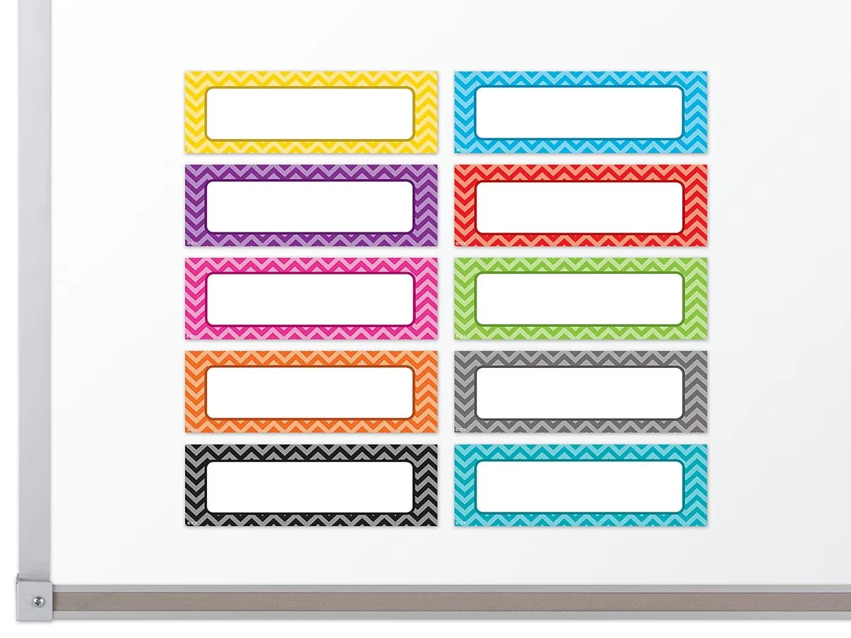 Chevron Magnetic Write & Wipe Accents - US 4156