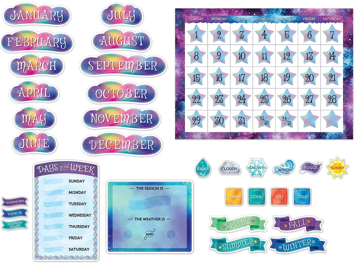 Mystical Magical Calendar Bulletin Board Set - US 1499