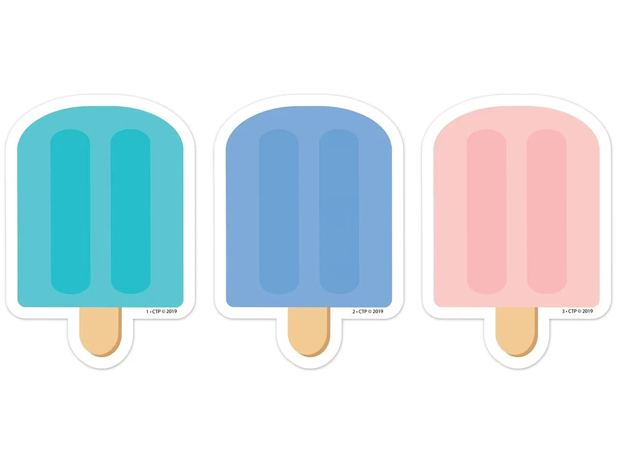 Calm & Cool Ice Pop Mini Accents - US 7179