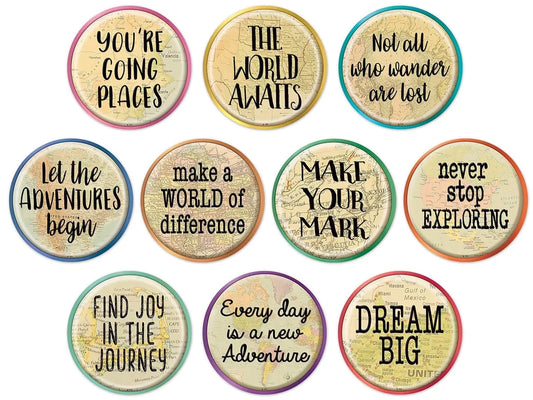 Travel the Map! Motivational Accents - US 8961