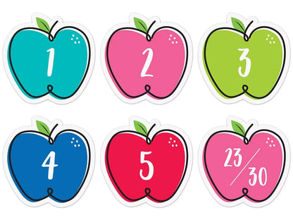 Doodle Apple Calendar Mini Accents - US 5220